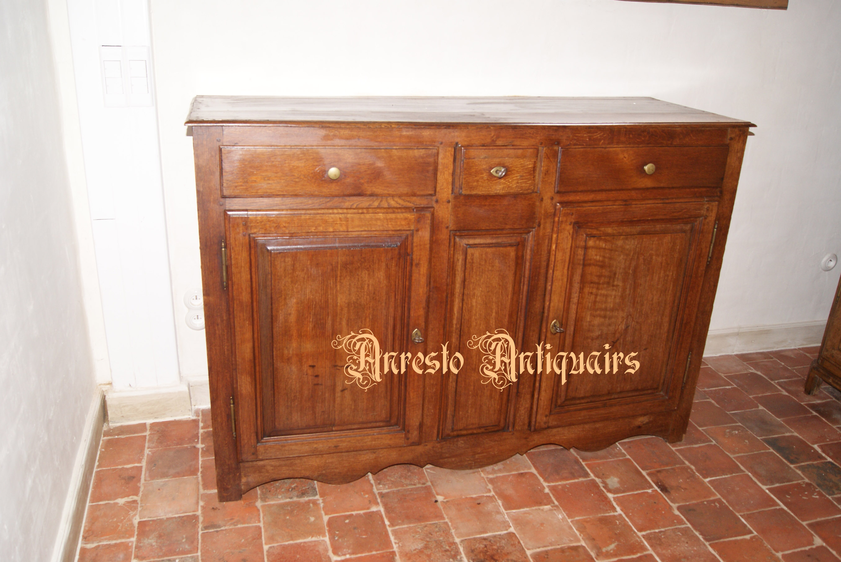 ~klik antieke kast Anresto vergroot~ Antieke Franse Provençaalse dressoir