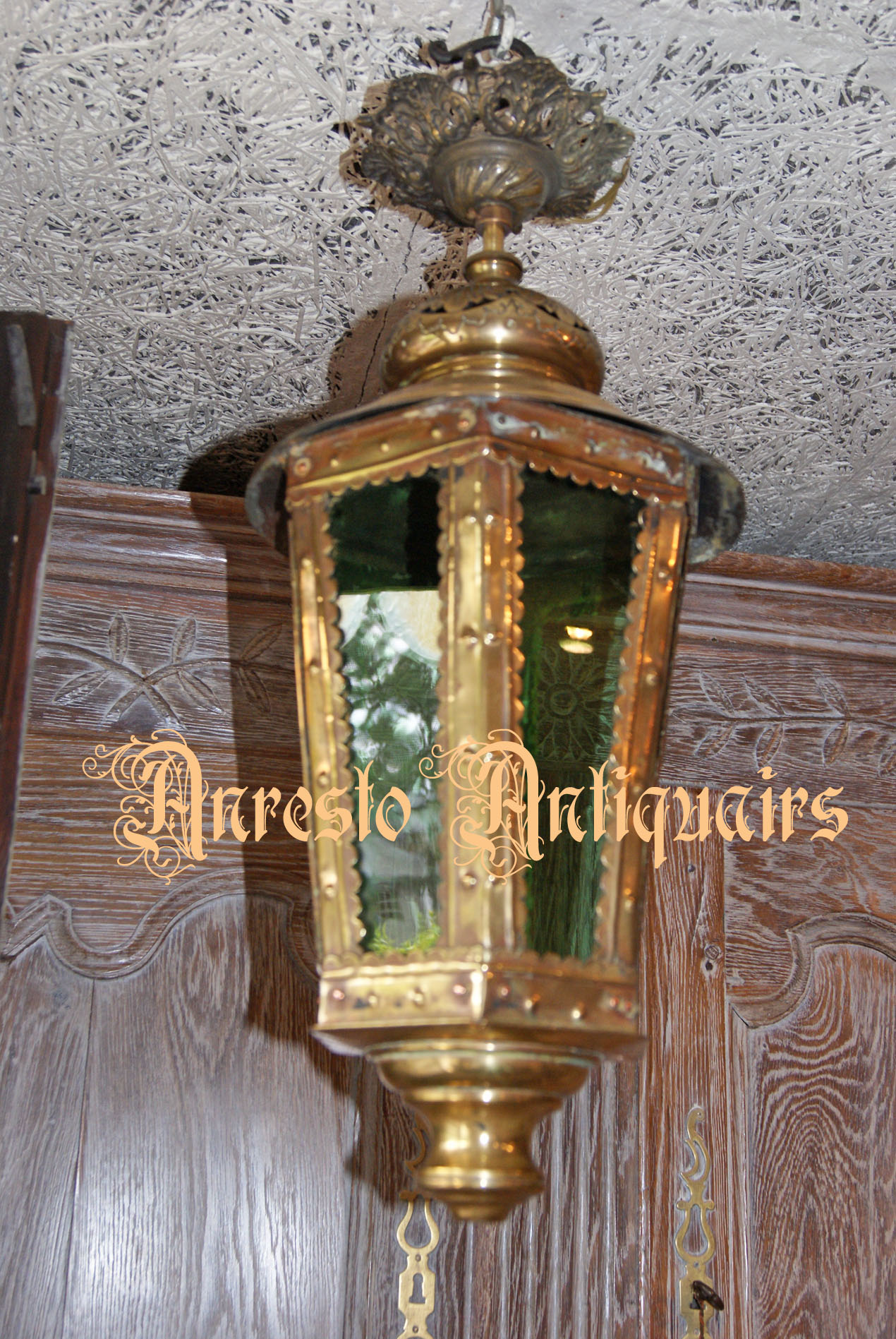 Antieke Franse lantaarn 