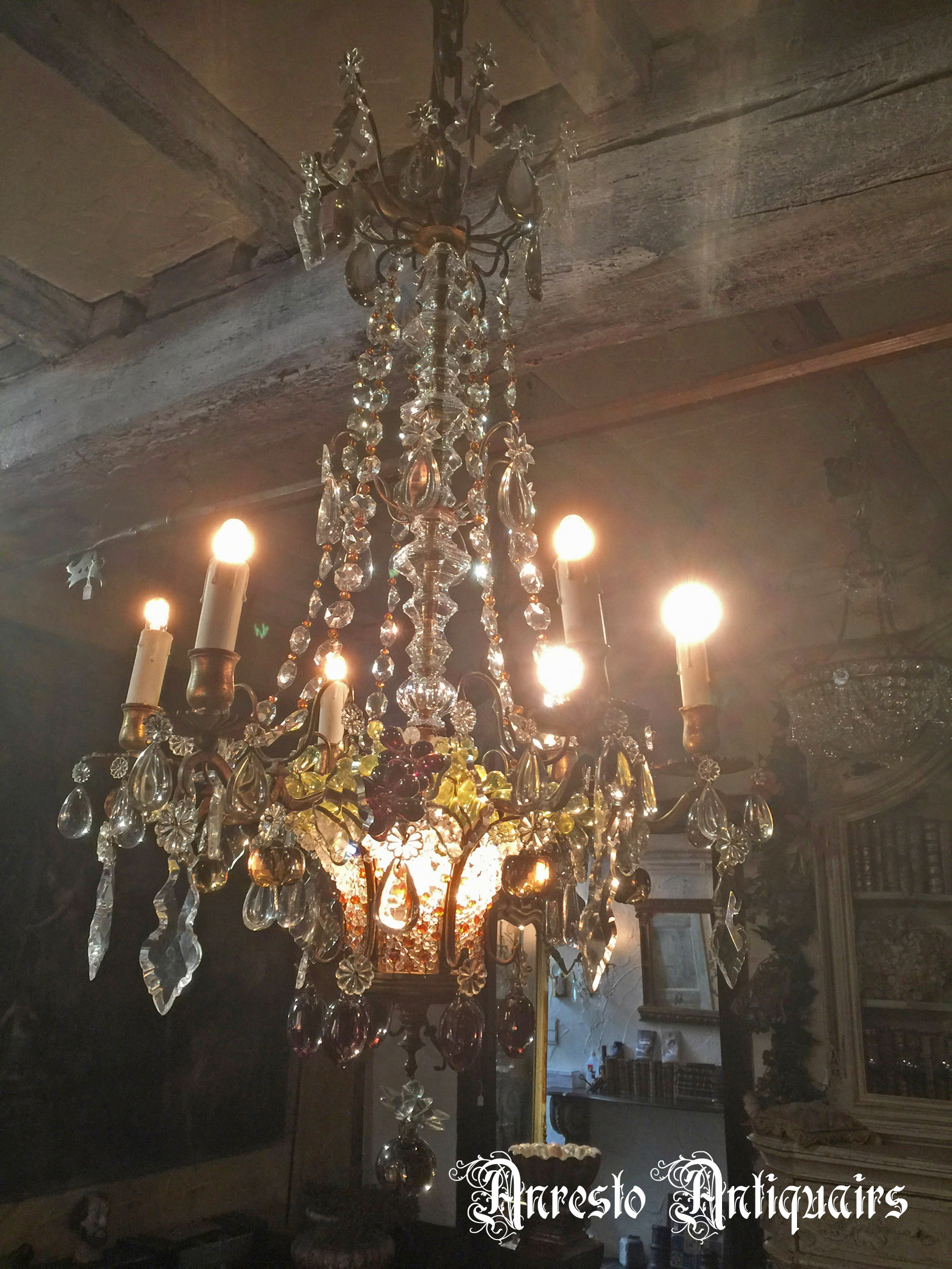 Antieke Italiaanse hanglamp