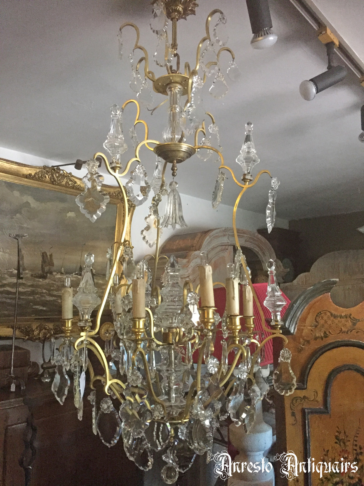 Antieke Franse hanglamp</option>

