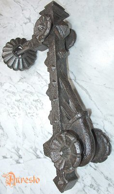 Gotische deurklopper antiek 18de eeuws