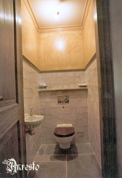 Toilet antiek verbouw